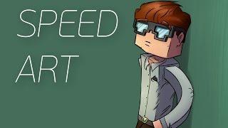 Unfiny SPEED ART MINECRAFT