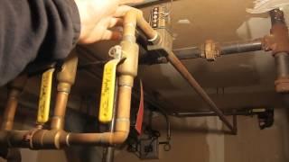 Forced Hot Water Heating System