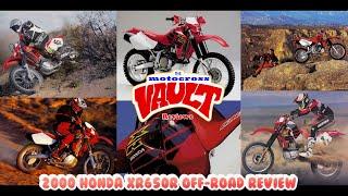 2000 Honda XR650R Off road Review