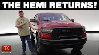 CONFIRMED! The HEMI V8 is Back at Ram - All the Details Are Here