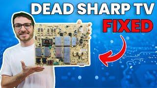Sharp Power Supply Repair LC-80UQ17U RUNTKB217WJQZ (DPS-285CP)