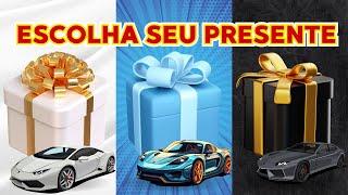 ESCOLHA SEU PRESENTE 🩵 Choose your gift  3 gift box challenge  ELIGE TU REGALO