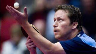 Jan-Ove Waldner vs Kalinikos Kreanga | MS-QF | European Championships 2002