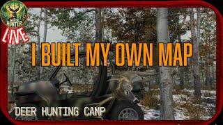 First Hunt on my very own map | Deer Hunting Camp