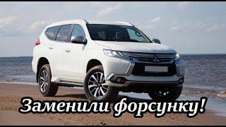 Заменили форсунку, разобрали дверь багажника!  Mitsubishi Pajero Sport 3