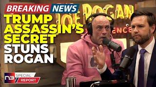 BREAKING: Watch Rogan's Reaction When JD Vance Exposes The Truth About Trump's Assassination Plot!