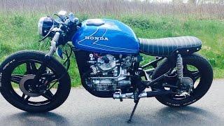 HONDA CX500 Cafe Racer Güllepumpe ohne Buckel im Brat Style