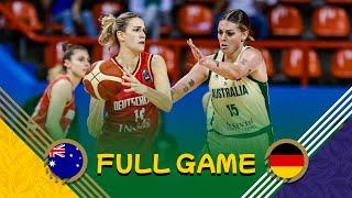 Australia v Germany | Full Basketball Game | FIBA Women's Olympic Qualifying Tournament Brazil 2024