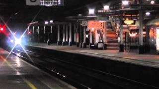 57602 tnt 57312 on 3A40 1350 Old oak common-penzance ECS at newton abbot 03-02-2015(HD)