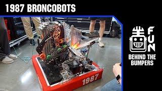 1987 Broncobots | Behind the Bumpers | REEFSCAPE Robot