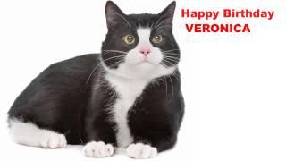 Veronica  Cats Gatos - Happy Birthday