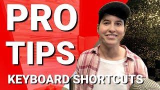 Keyboard shortcuts | Pro Tips from TeamYouTube