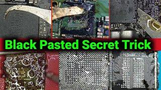 Secret Trick | Removing Black Pasted IC | cpu & emmc @pankajkushwaha