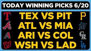 MLB Picks Today 6/20/25 | MLB Prediction Today | MLB Picks Today Prizepicks