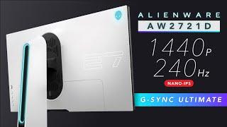 The ULTIMATE Gaming/Media/Content Creation 240Hz Monitor - Alienware AW2721D