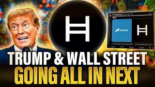 Trump & Wall Street Are About To GO ALL IN On Hedera Hashgraph HBAR