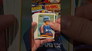 1989 Topps Baseball. HOF Rookie Card Pull #sportscollectibles #baseballcards