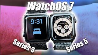 WatchOS 7, 30+! Features & Changes On Both Series 3 and Series 5 Apple Watch.