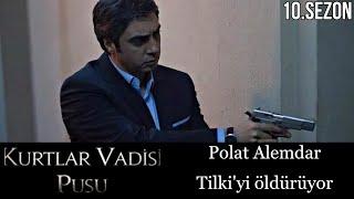 Polat Alemdar Tilki'yi öldürüyor - Kurtlar Vadisi Pusu 298.Bölüm