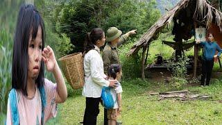 Police and 17-year-old girl search for baby's family, shocked to see devastated house