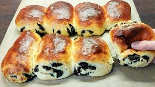 Dough like PUH / Very tasty and fluffy buns with poppy seeds...