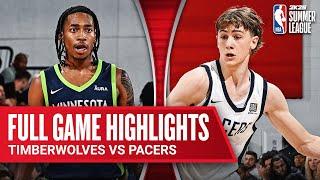 TIMBERWOLVES vs PACERS | NBA SUMMER LEAGUE | FULL GAME HIGHLIGHTS