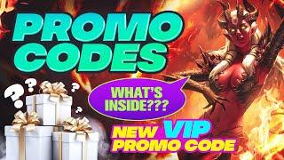  VIP Raid Promo Code  Secret Rewards!  Raid Shadow Legends Promo Codes