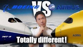 Captain's point of view, Boeing vs Airbus.. The Real differences