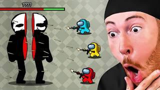 Mini Crewmate VS SPRUNKI CURSED BATTLE?! (Among Us)