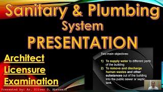 ALE Review: Plumbing & Sanitary Presentation Video, Master Plumber..