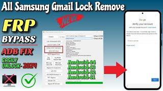 FRP Bypass All Samsung | Remove Google Account | Android 13,12,11 Done ️ 2024 October