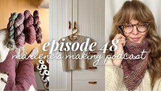 fleur tee, inclinations cowl, pomona pants & next summer knits • episode 48, marlene knits