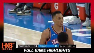 Minnesota Timberwolves vs OKC Thunder 2.5.21 | Full Highlights | @HNBMEDIATV