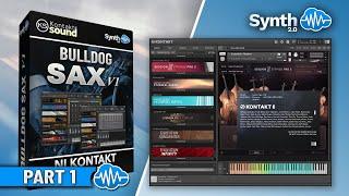 Sax Samples for N.I. Kontakt  BULLDOG SAX ► PT.1