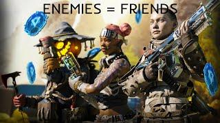 BECOMING FRIENDS WITH ENEMIES IN RANKED!!