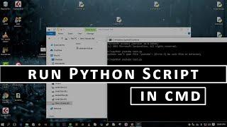 How to Run Python Script in CMD