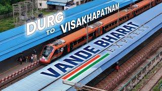 Vande Bharat Durg-Visakhapatnam: Durg to Vizag in 8 Hours! Vande Bharat Inaugural Run | Review