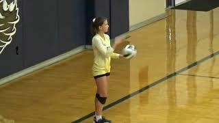 Ally Van Horssen Gahanna JV Volleyball Highlights Lancaster 10-5-2017