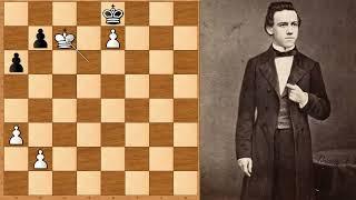 His Chess Games Never Disappoints Us: Paul Morphy vs Henry Bird - London (1859)