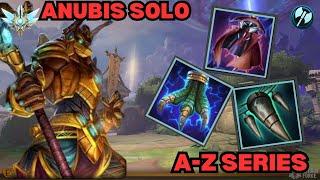 An Absolute Disaster... - A-Z Series Anubis Grandmasters Solo Smite