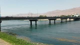 Syr-darya river .Tajikistan  Khujand city #travel #vlog #tajikistan