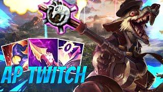 DMG Test | AP Twitch vs AD Twitch | PBE Buffs