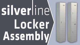 Silverline Office Furniture Assembly Instructions - How to Assemble 1 and 2 Door Metal Locker