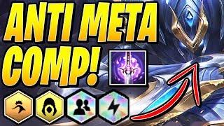 ANTI META COMP (100% OP!) - Teamfight Tactics TFT Ranked Strategy Best Comp Guide SET 2 Meta