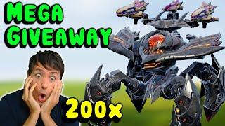 Instant Win + GIVEAWAY! 200x Ardent Imugi War Robots - WR