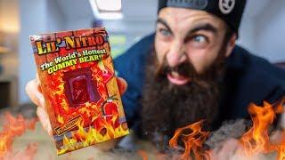 THE WORLD'S HOTTEST GUMMY BEAR | 9 MILLION SCOVILLES CHALLENGE | BeardMeatsFood