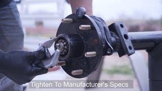 How to Assemble and Install a 3,500 lb trailer axle and leaf springs