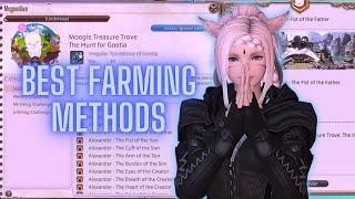 The Best Ways to Farm the Moogle Tomestone Goetia Event || FFXIV