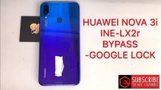 HUAWEI NOVA 3i/INE-LX2r frp bypass v9.0.1 google account NEW SOLUTIONS!