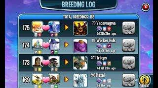 How to breed legendary monsters in monster legends.